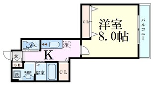 リーブル福島Ⅱの物件間取画像